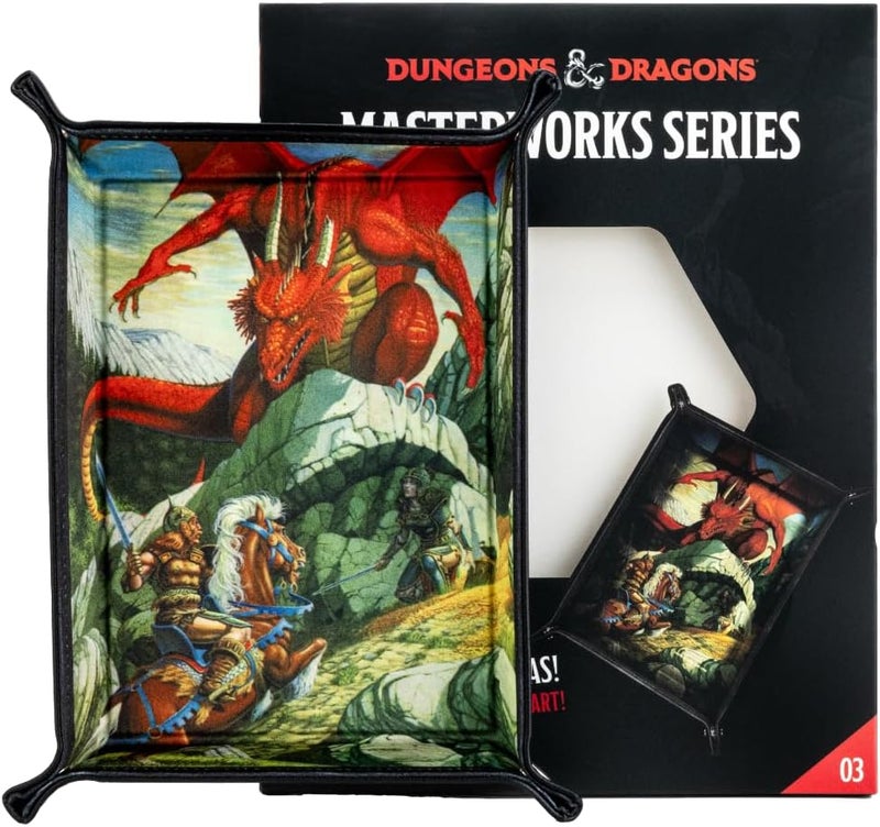 Fanroll Dungeons & Dragons D&D Masterworks Series Dice Tray: Larry Elmore - Image 1